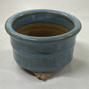 植松陶翠　胴紐丸鉢